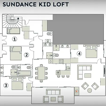 Sundance Kid Loft - Ovo Network * Megève
